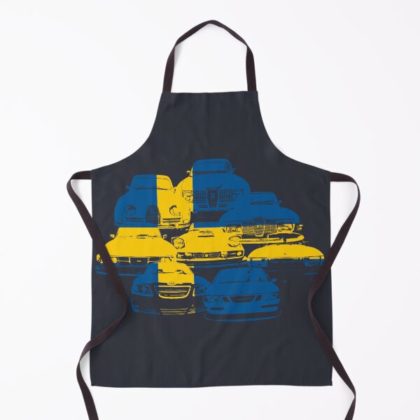 Item preview, Saab classic car selection Swedish flag designed and sold by soitwouldseem.