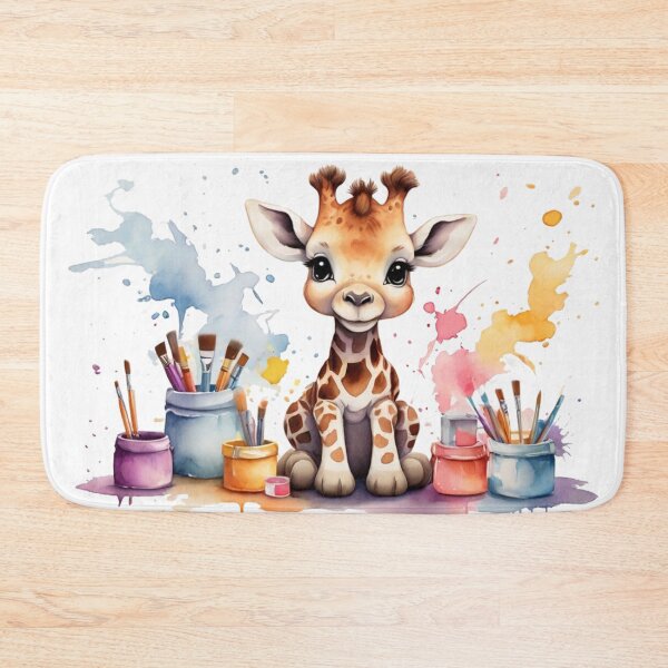 Item preview, Giraffe Artist designed and sold by Pawsandco.