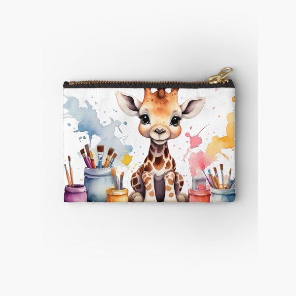 Item preview, Giraffe Artist designed and sold by Pawsandco.
