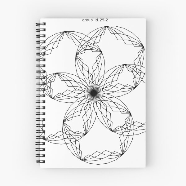 Item preview, Between Symmetry and Chaos: L-System Group id 25-2 designed and sold by mathartist1983.