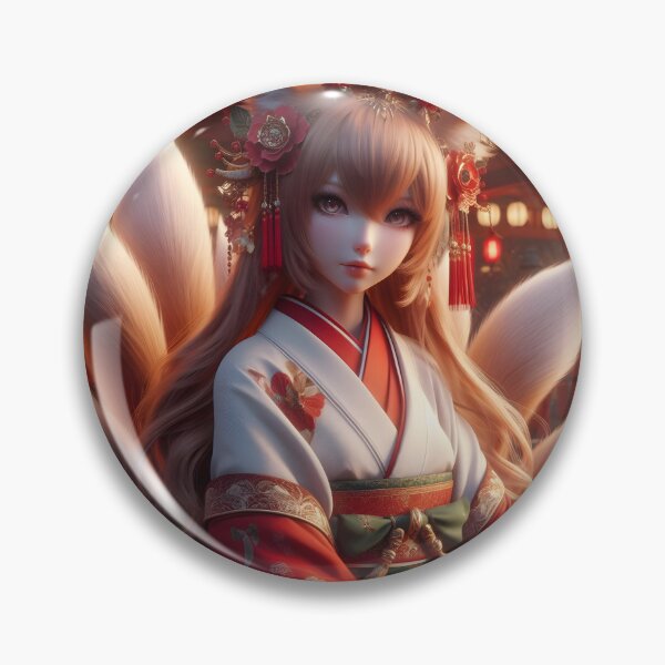 Item preview, Kitsune Girl designed and sold by GalleryBrisArt.