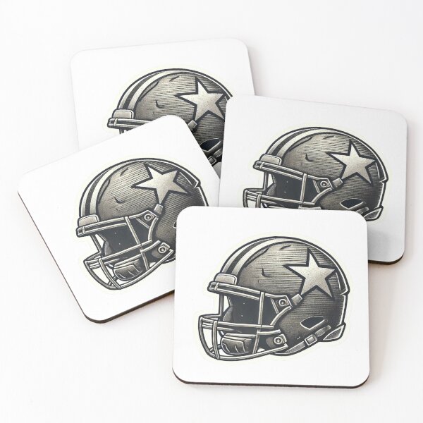 Aperçu de l'œuvre Casque vintage des Texans de Houston créée et vendue par pixelpulsenyc.