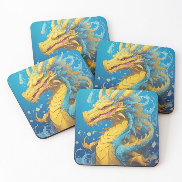 Item preview, Yellow dragon cartoon. designed and sold by BAR DEC.