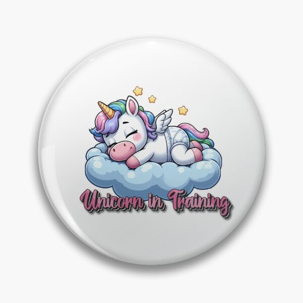 Item preview, Unicorn in Training - Cute Unicorn Design designed and sold by DesignbyJanja.