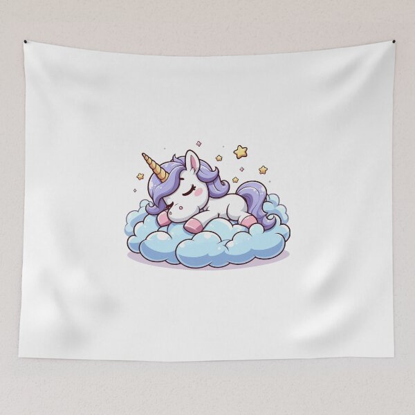 Item preview, Sleeping Unicorn - Cute Unicorn Design designed and sold by DesignbyJanja.