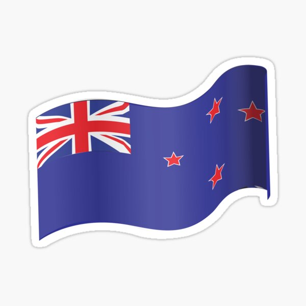 Item preview, New Zealand Flag designed and sold by NJHredbubble.