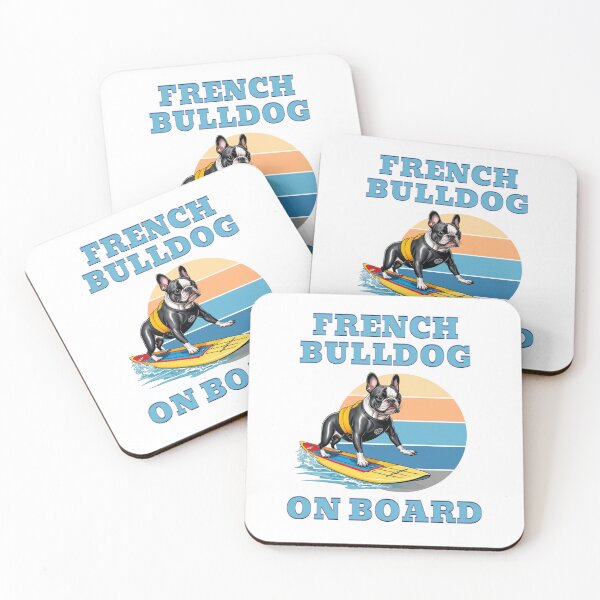 Item preview, French Bulldog on board designed and sold by BritishDelights.