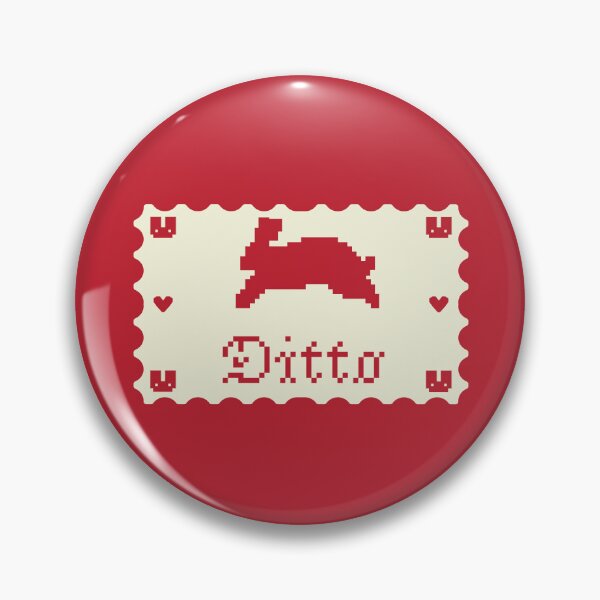 Item preview, Ditto Stamp (Red Version) designed and sold by edmiesart.