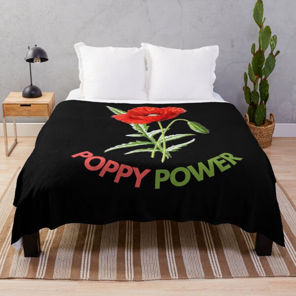 Item preview, Poppy Power, Vintage Poppy, Remembrance Day designed and sold by Right-UR.