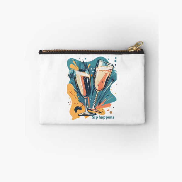 Item preview, Sip happens, especially on New Year's Eve designed and sold by badburropress.