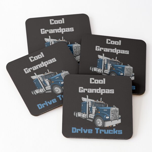 Item preview, Cool Grandpas Drive Trucks designed and sold by eupro.