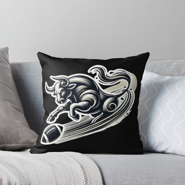 Item preview, Charging Bull Football designed and sold by pixelpulsenyc.