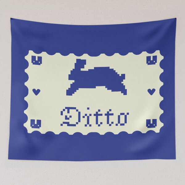 Item preview, Ditto Stamp (Blue Version) designed and sold by edmiesart.
