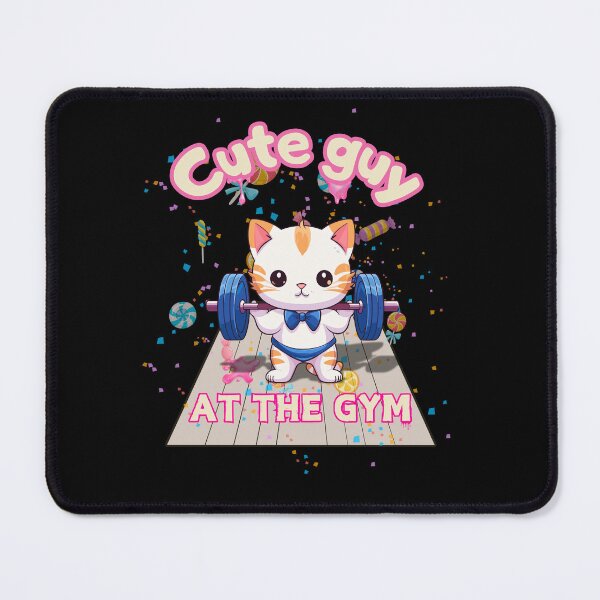 Item preview, Cute guy at The GYM designed and sold by DONandEK.