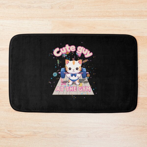 Item preview, Cute guy at The GYM designed and sold by DONandEK.