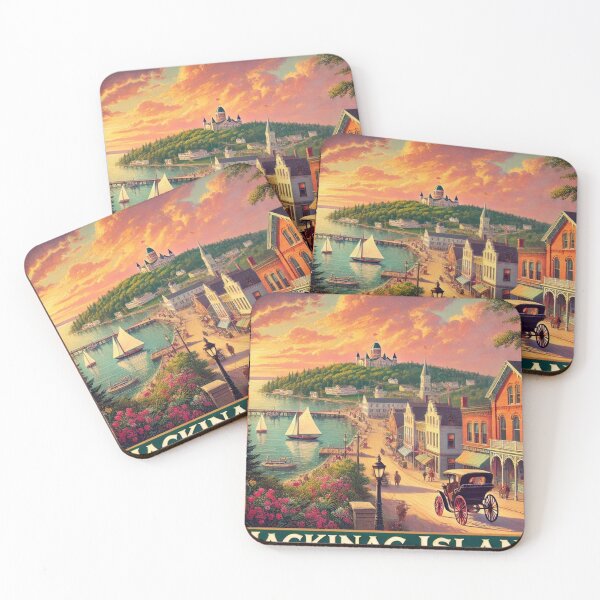 Item preview, Mackinac Island: A Timeless Getaway designed and sold by Meta2Physical.