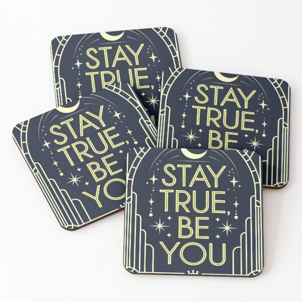 Item preview, Affirmations - Be True Be You  designed and sold by CanvasCarousel.