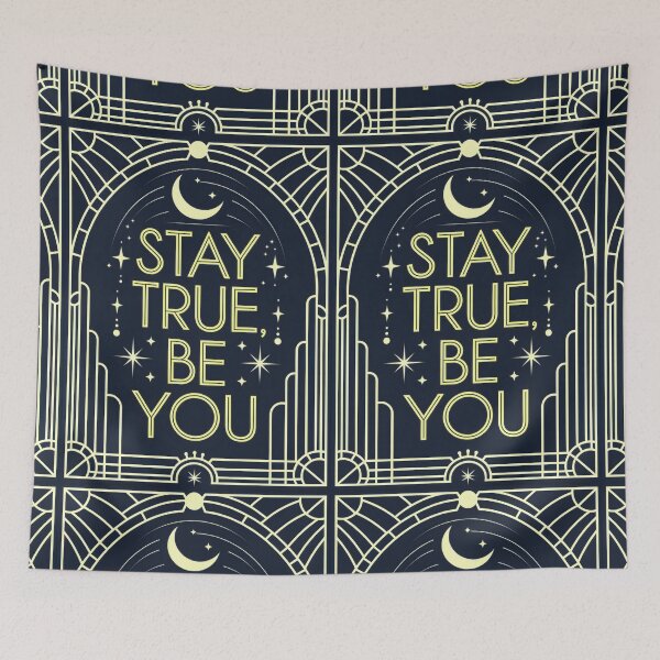 Item preview, Affirmations - Be True Be You  designed and sold by CanvasCarousel.