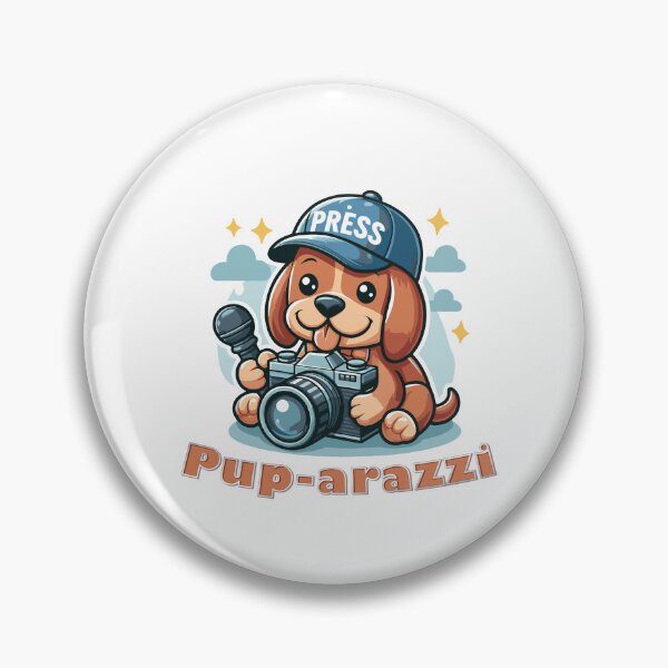 Item preview, Pup-arazzi - Cute Dog Design designed and sold by DesignbyJanja.