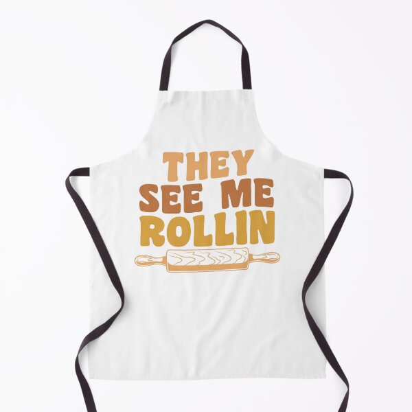 Item preview, Funny Baking Rolling Pin They See Me Rollin designed and sold by PrintCrafting.