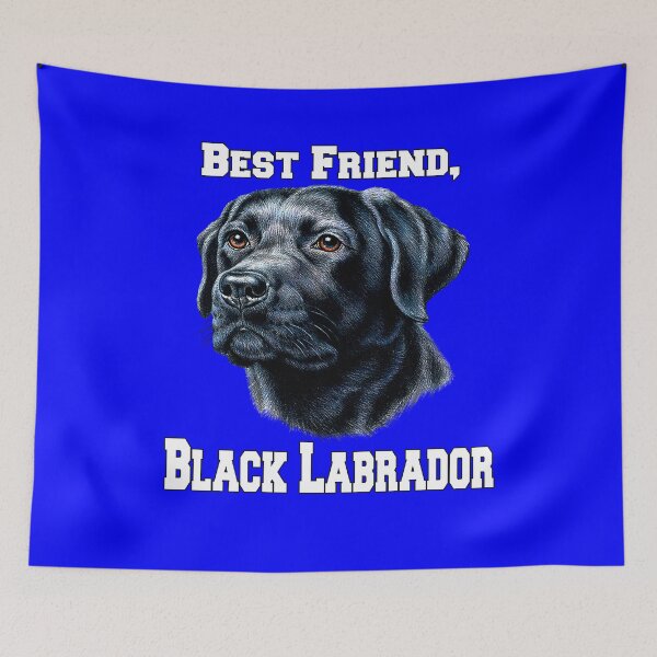 Artikelvorschau, Schwarzer Labrador Retriever Besitzer Bester Freund, Schwarzer Labrador entworfen und verkauft von fantasticdesign.