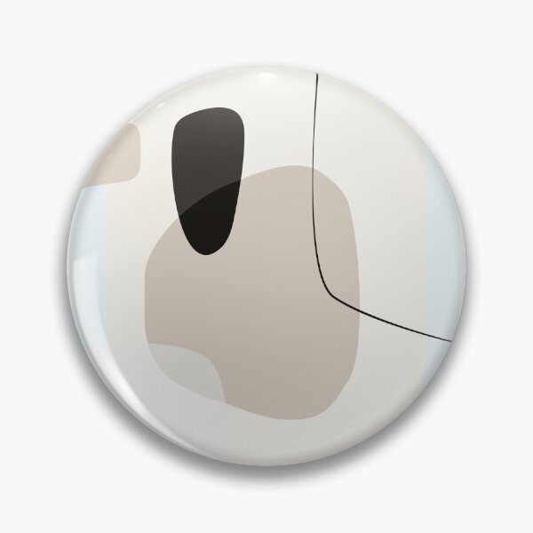 Aperçu de l'œuvre Couleurs et formes abstraites noir et beige créée et vendue par OooPstudio.