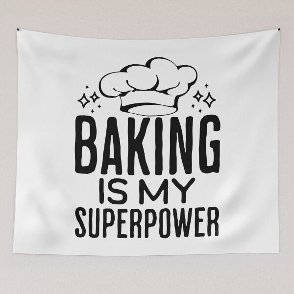 Item preview, Baking Is My Superpower Kitchen-Themed designed and sold by PrintCrafting.