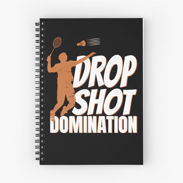 Item preview, Drop Shot Domination Badminton Player designed and sold by PrintCrafting.