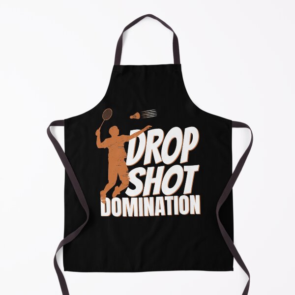 Item preview, Drop Shot Domination Badminton Player designed and sold by PrintCrafting.