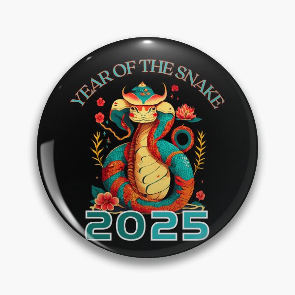 Item preview,  Colorful  light blue Snake with red scales with red flowers version 2-Year of the Snake 2025- Chinese Zodiac Theme-white Background designed and sold by CosmicNook1.
