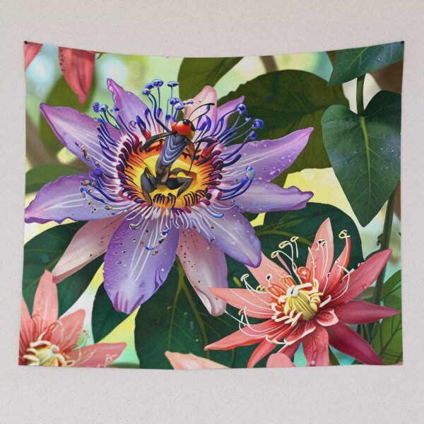 Item preview, The Giant Granadilla flower. designed and sold by PatDoArt.