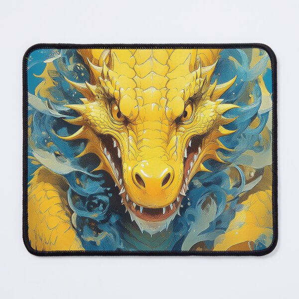 Item preview, Powerful yellow dragon. designed and sold by BAR DEC.