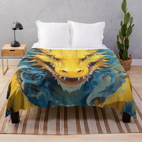 Item preview, Powerful yellow dragon. designed and sold by BAR DEC.