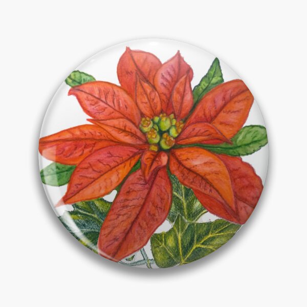 Item preview, Poinsettia with Ivy designed and sold by OurShop.