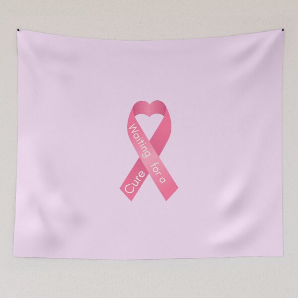 Item preview, Waiting for a Cure- Breast Cancer Awareness designed and sold by ReeReeDesigns.