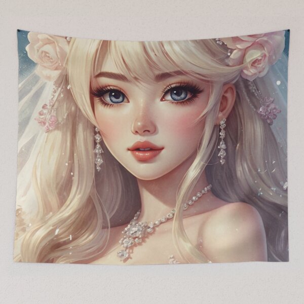 Item preview, Illustration of stunning Asian bride  designed and sold by Millionsxi.