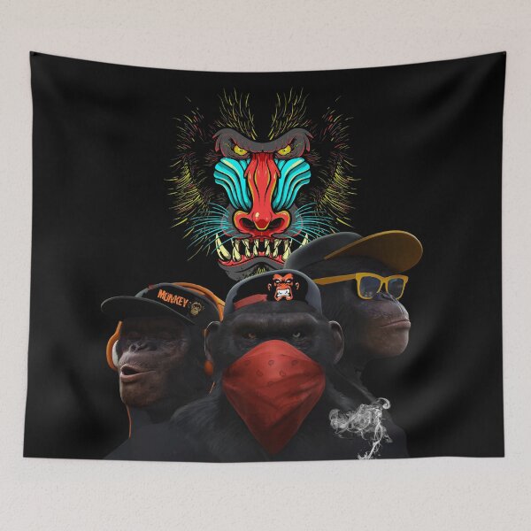 Item preview, MONKEY GANG  designed and sold by johnnyssandart.