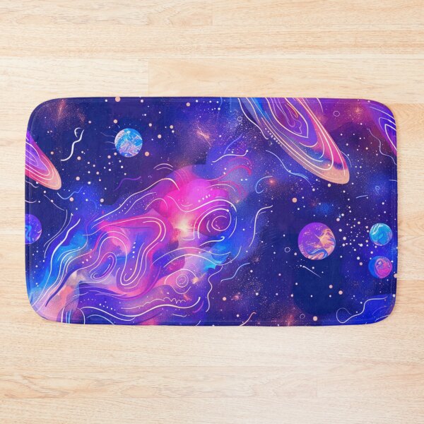 Item preview, Neon space- planets in galaxy  designed and sold by cocomelon168.