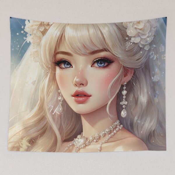 Item preview, Illustration of stunning Asian bride  designed and sold by Millionsxi.