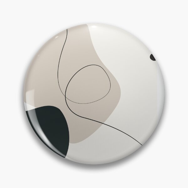 Item preview, Abstract art black and beige designed and sold by OooPstudio.