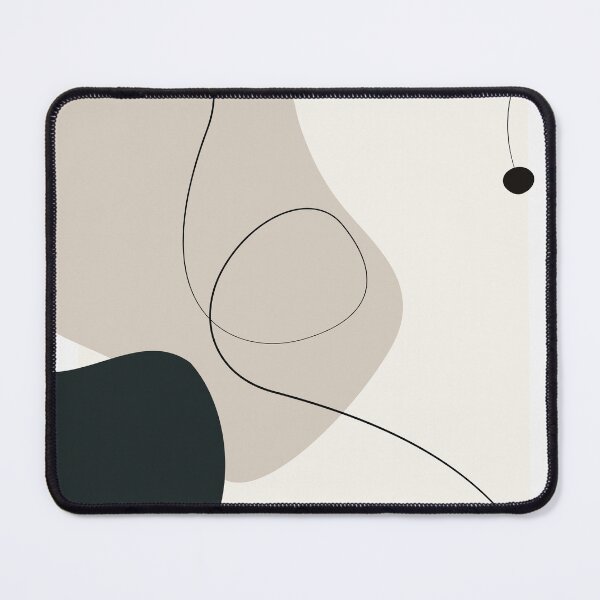 Item preview, Abstract art black and beige designed and sold by OooPstudio.
