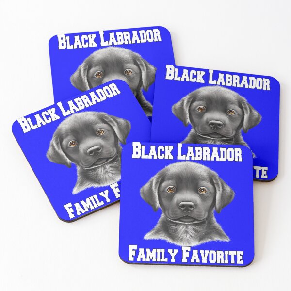 Artikelvorschau, Schwarzer Labrador Retriever Hund Schwarzer Labrador Familienliebling entworfen und verkauft von fantasticdesign.