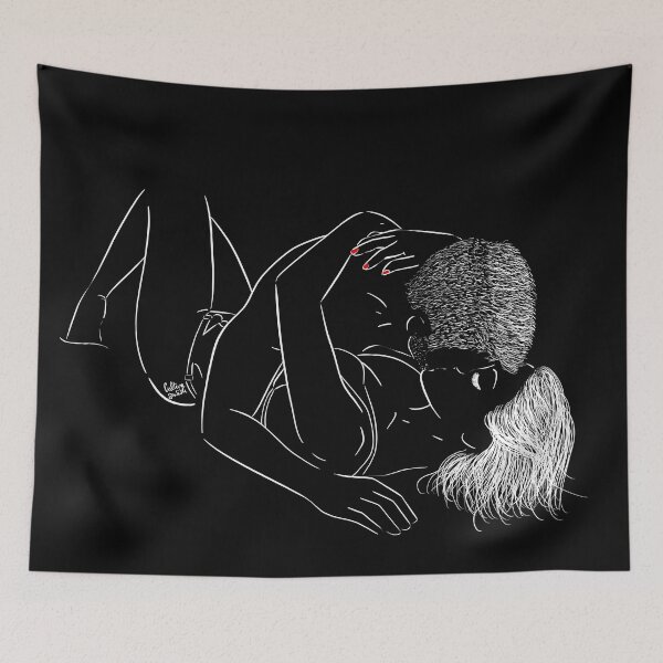 Item preview, Couple kissing designed and sold by Culturesensible.