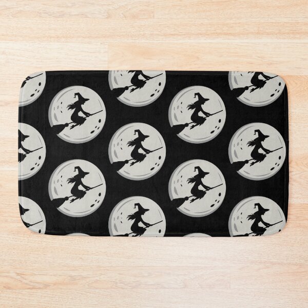 Item preview, CLASSIC MOONLIGHT WITCH SILHOUETTE,  HALLOWEEN GRAPHIC DESIGN  designed and sold by YourTrendyTees.