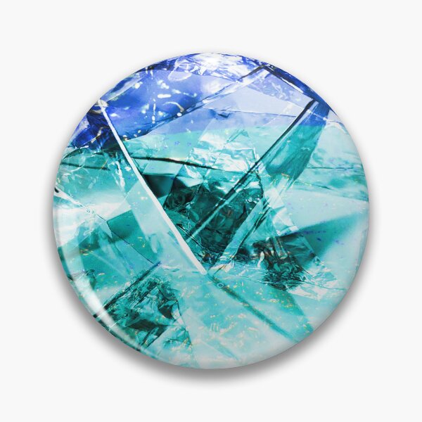 Item preview, Blue Abstract Aluminium Foil Photograph Layers designed and sold by lynnbowersart.