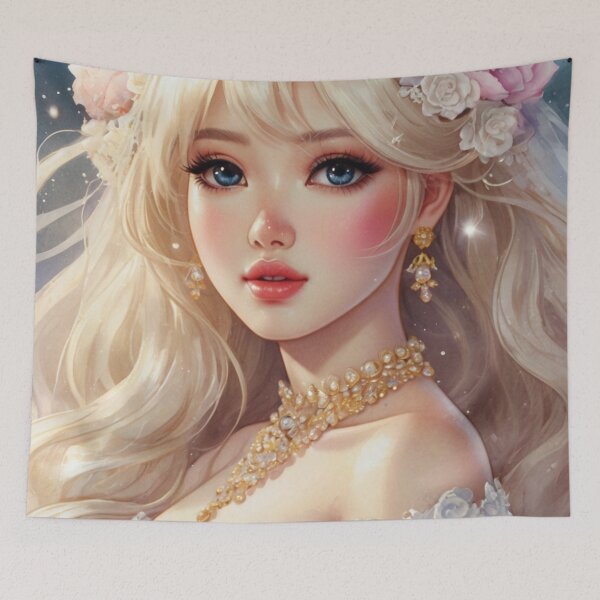 Item preview, Illustration of stunning Asian bride  designed and sold by Millionsxi.