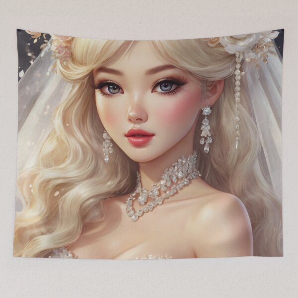 Item preview, Illustration of stunning Asian bride  designed and sold by Millionsxi.