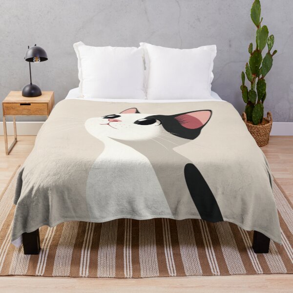 Item preview, Smart Black And White Kitten designed and sold by GrinGalore.