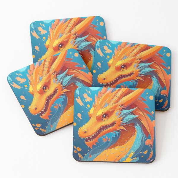 Item preview, Orange dragon. designed and sold by BAR DEC.