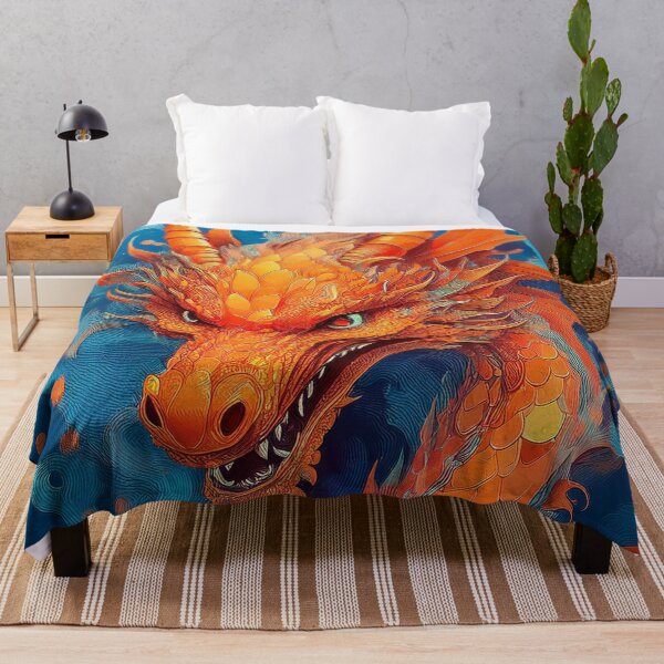 Item preview, Orange dragon. designed and sold by BAR DEC.